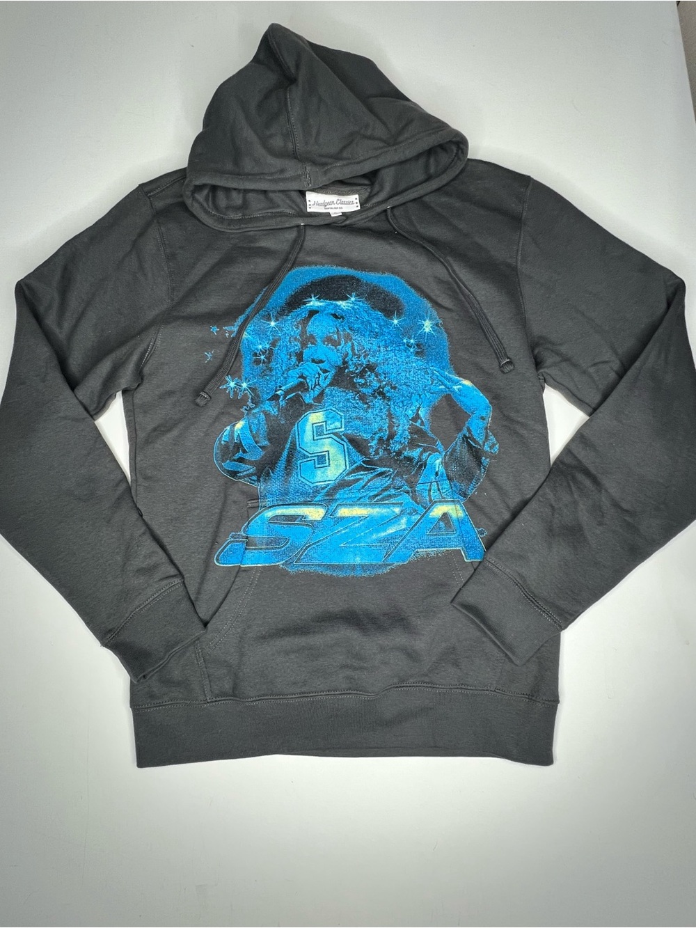 Black SZA Graphic Pullover Hoodie